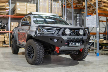 Offroad Animal Toro Bull Bar for Hilux Rogue Wide Body N80 2022 onwards - Brixton 4x4 - Buy Online Now!
